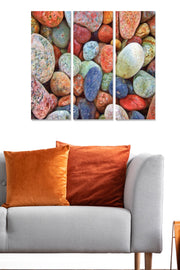 Quadro Decorativo Triplo em MDF Multicolor 70x50 cm (3 Peças) – MDF167089