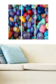 Quadro Decorativo em MDF Multicolor (3 Peças) – 70 x 50 cm, Espessura 3 mm