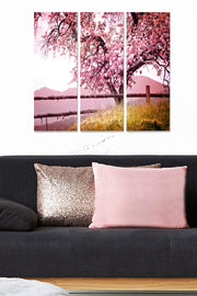 Quadro Decorativo em MDF Multicolor (3 Peças) 20 x 50 cm cada, Tamanho Total 70 x 50 cm — MDF 3 mm — MDF167693018 | 553BNC1596