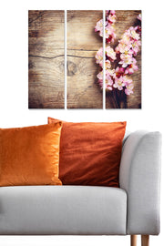 Quadro Decorativo MDF Multicolor – Tríptico 70x50 cm (3x 20x50 cm), MDF 3 mm