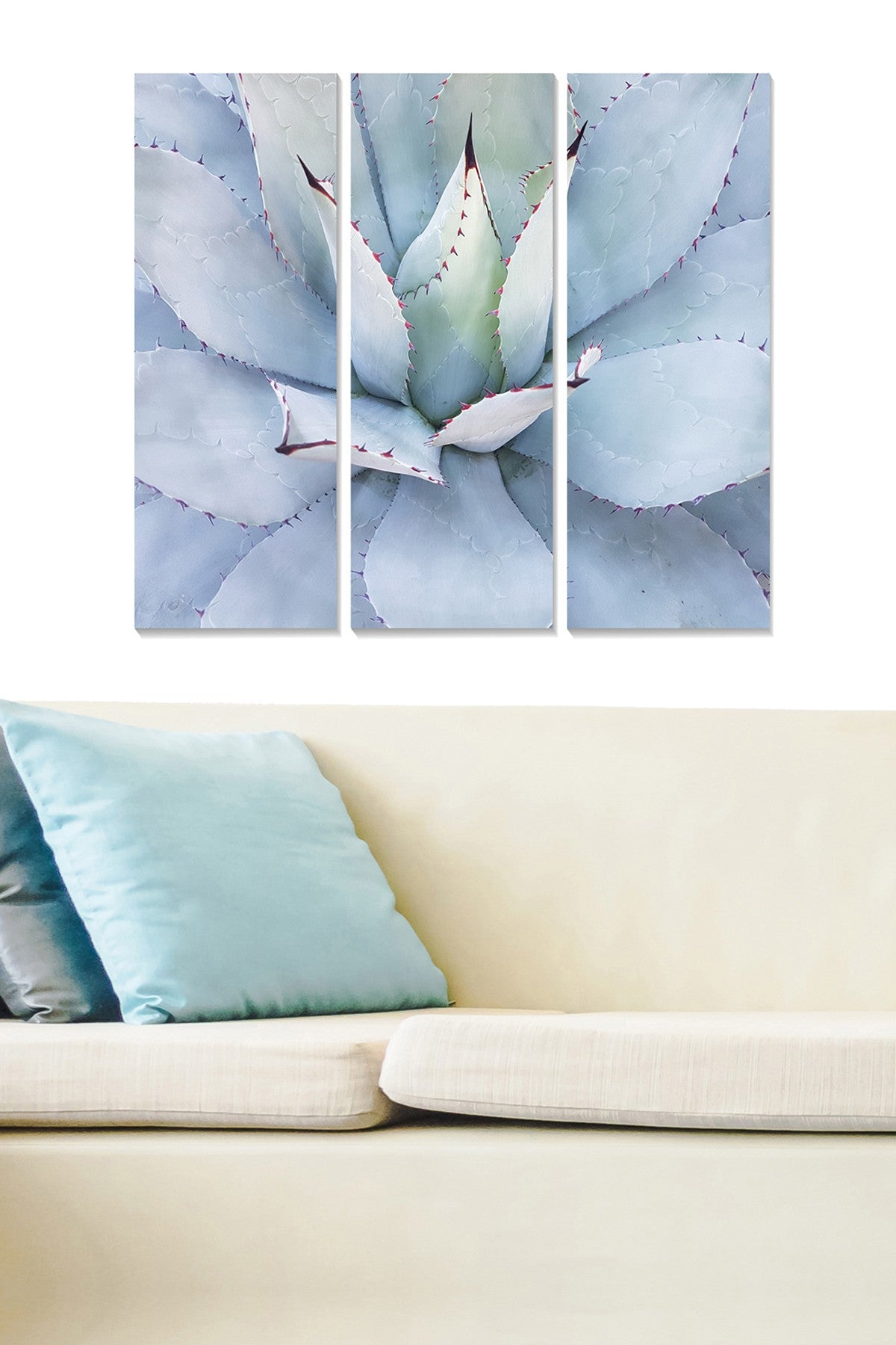 Conjunto de Quadros Decorativos em MDF Multicolor (3 Peças) – 20x50 cm cada, Total 70x50 cm, Espessura 3 mm