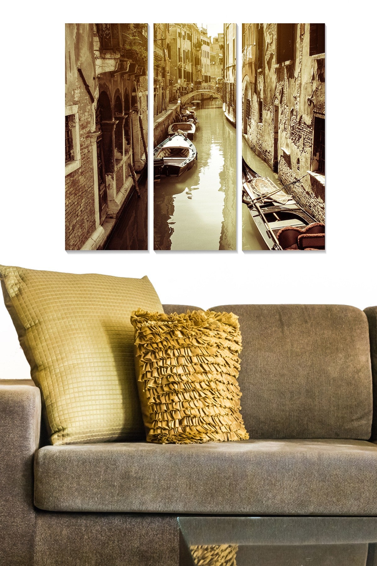 Quadro Decorativo em MDF Multicolor (Tríptico) — 3 mm, 20x50 cm cada, Total 70x50 cm | MDF1803733