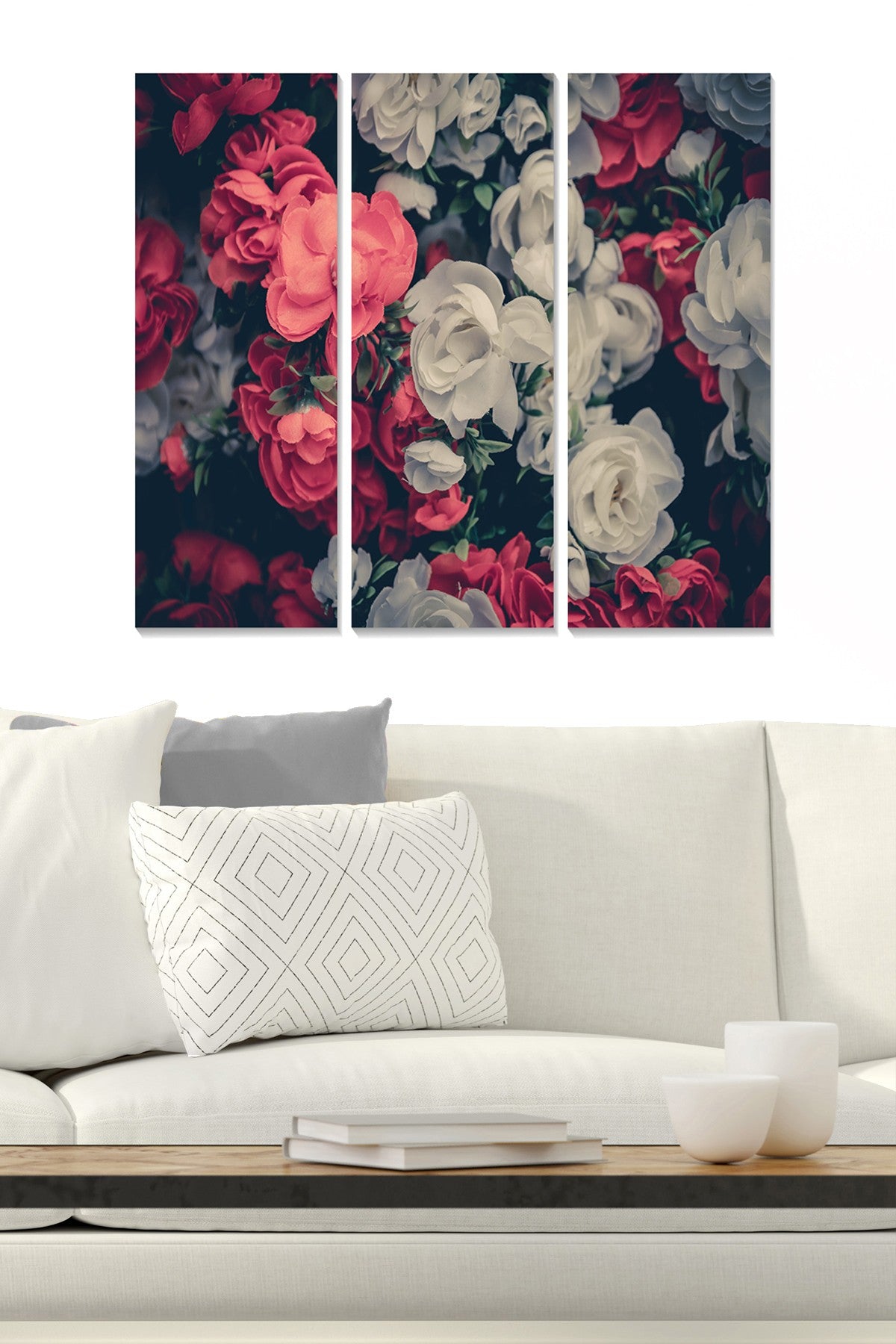 Quadro Decorativo em MDF (3 Peças) Multicolor 70x50 cm – MDF181936328