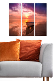 Conjunto de 3 Quadros Decorativos em MDF Multicor – 70 x 50 cm (MDF1845810)