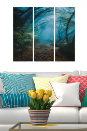 Quadro Decorativo em MDF Multicolor (Conjunto de 3 Peças) – 70 x 50 cm, MDF 3 mm