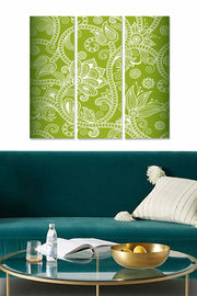 Quadro Decorativo em MDF Multicolor (3 Peças) 70x50 cm – 3x 20x50 cm, MDF 3 mm