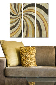 Quadro Decorativo em MDF – Conjunto de 3 Peças Multicolor, 70 x 50 cm (MDF 3 mm)