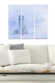 Tríptico Decorativo em MDF Multicolor – 3 Peças (20 x 50 cm cada), Tamanho Total 70 x 50 cm, Espessura 3 mm