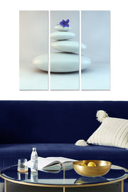 Tríptico Decorativo em MDF Multicolor 70x50 cm (3x20x50 cm, 3 mm)