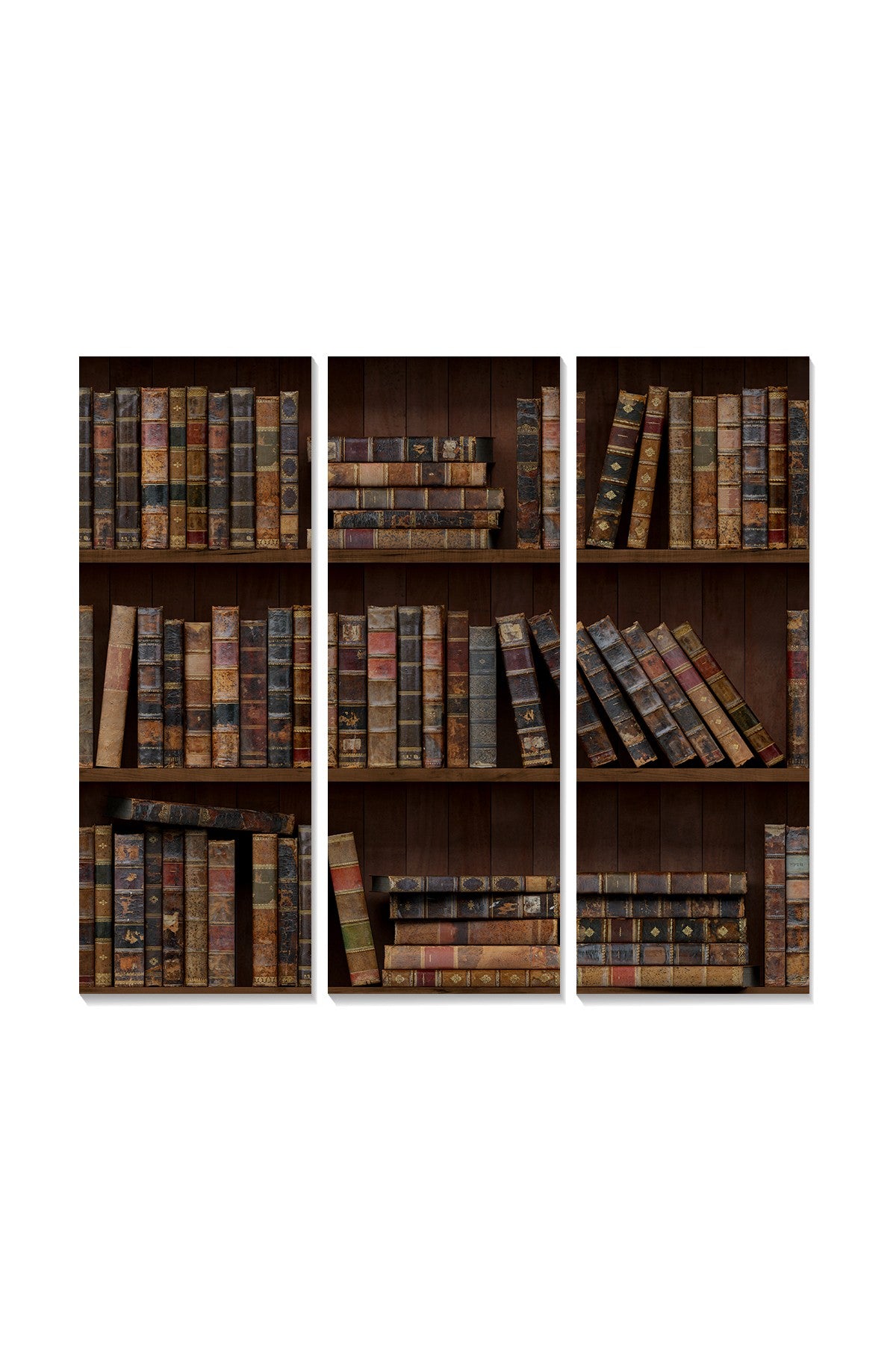 Quadro Decorativo em MDF Multicolorido – 3 Peças (20x50 cm cada) | Total 70x50 cm | Espessura 3 mm