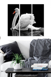 Quadro Decorativo em MDF Multicolor (3 Peças) – 20x50 cm cada, total 70x50 cm