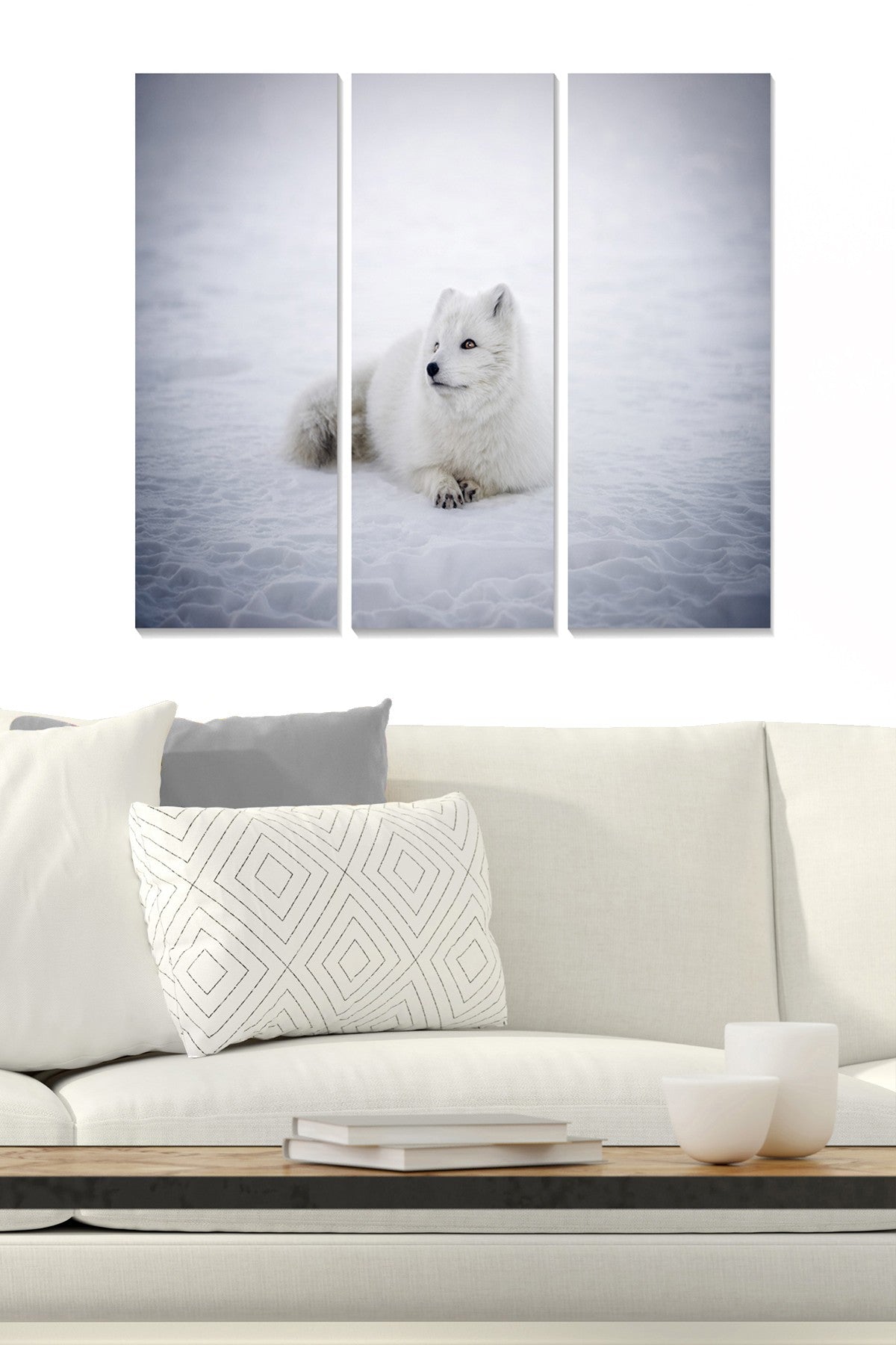 Quadro Decorativo MDF Multicolor (Conjunto de 3 Peças) — 70x50 cm total, 100% MDF 3 mm