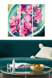 Conjunto de Quadros Decorativos em MDF Multicolor – 3 Peças 70x50 cm (cada 20x50 cm, 3 mm)