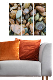 Quadro Decorativo em MDF Multicolor – Conjunto 3 Peças (20x50 cm cada) – Tamanho Total 70x50 cm – Ref. MDF2250700