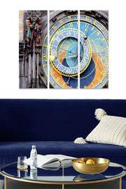 Conjunto de Quadros Decorativos em MDF (3 Peças) Multicolor — 20 x 50 cm cada, Espessura 3 mm — Tamanho Total 70 x 50 cm