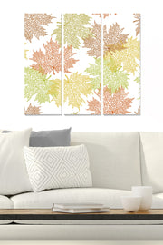 Quadro Decorativo em MDF Multicolor, 3 Peças, 70 x 50 cm (MDF 3 mm)