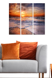 Quadro Decorativo Multicolor em MDF – Conjunto 3 Peças, 70x50 cm (MDF 3 mm)