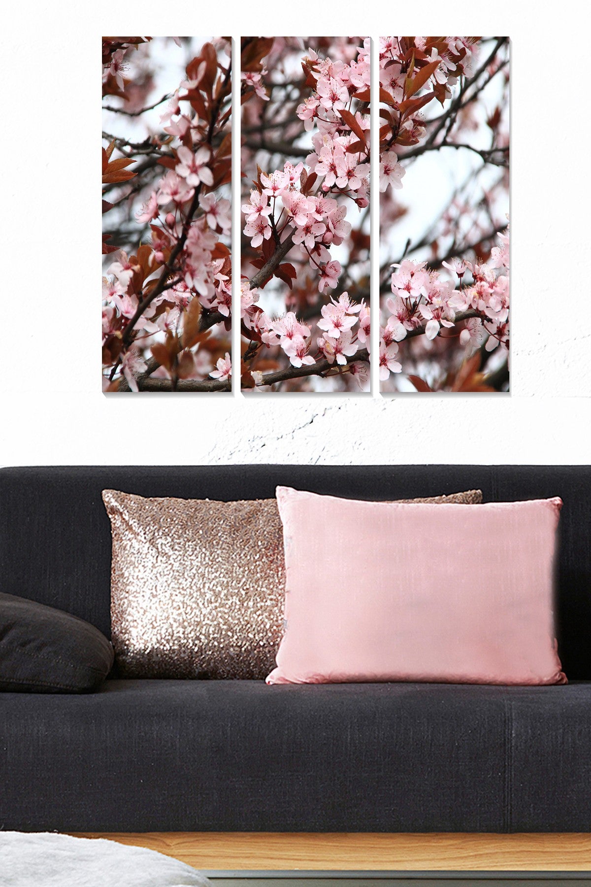 Tríptico Decorativo em MDF Multicolor 70x50 cm (3 Peças, 3 mm)