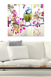 Quadro Decorativo em MDF Multicolorido – Conjunto de 3 Peças (20x50 cm cada, 70x50 cm total, 3 mm) | MDF2295434