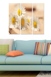 Quadro Decorativo Multicolor em MDF – Conjunto de 3 Peças (20x50 cm cada, total 70x50 cm, 3 mm)