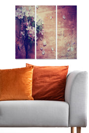 Tríptico Decorativo em MDF Multicolor, 70x50 cm (3×20x50 cm), 100% MDF 3 mm | 553BNC1910