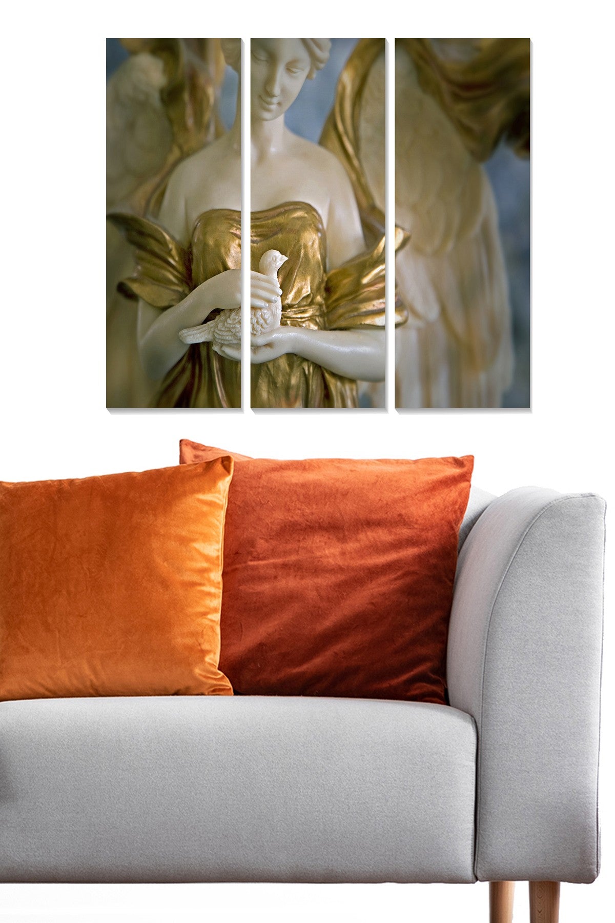 Conjunto de Quadros Decorativos em MDF (3 Peças) Multicolor 70x50 cm, Espessura 3 mm – MDF2388453