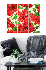 Quadro Decorativo em MDF 3 mm (3 Peças) – 20 x 50 cm cada, Total 70 x 50 cm – Multicor