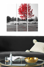 Quadro Decorativo em MDF Multicolor – Conjunto de 3 Peças (70 x 50 cm total, 3 mm)