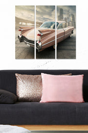 Quadro Decorativo em MDF Multicolor (Conjunto 3 Peças) 20x50 cm cada, total 70x50 cm — Espessura 3 mm | Ref. MDF2505585