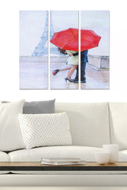 Quadro Decorativo em MDF Multicolor (Conjunto de 3 Peças) 70 x 50 cm, Espessura 3 mm