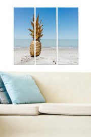 Tríptico Decorativo em MDF, Multicolor, 20x50 cm (cada), 70x50 cm total