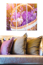 Quadro Decorativo em MDF Multicolor – Conjunto 3 Peças, 70x50 cm (20x50 cm cada), 3 mm de espessura