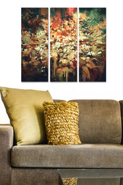 Conjunto de Quadros Decorativos em MDF (3 Peças) Multicolor — 70x50 cm, 3 mm