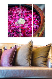 Quadro Decorativo em MDF (Conjunto de 3 Peças) Multicolor – 70 x 50 cm