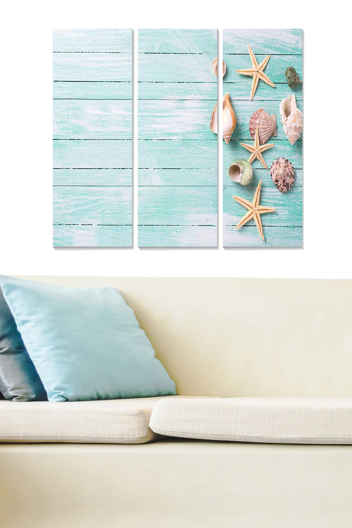 Quadro Decorativo em MDF Multicolor — Conjunto 3 Peças (20x50 cm cada, total 70x50 cm), 3 mm – MDF279292769