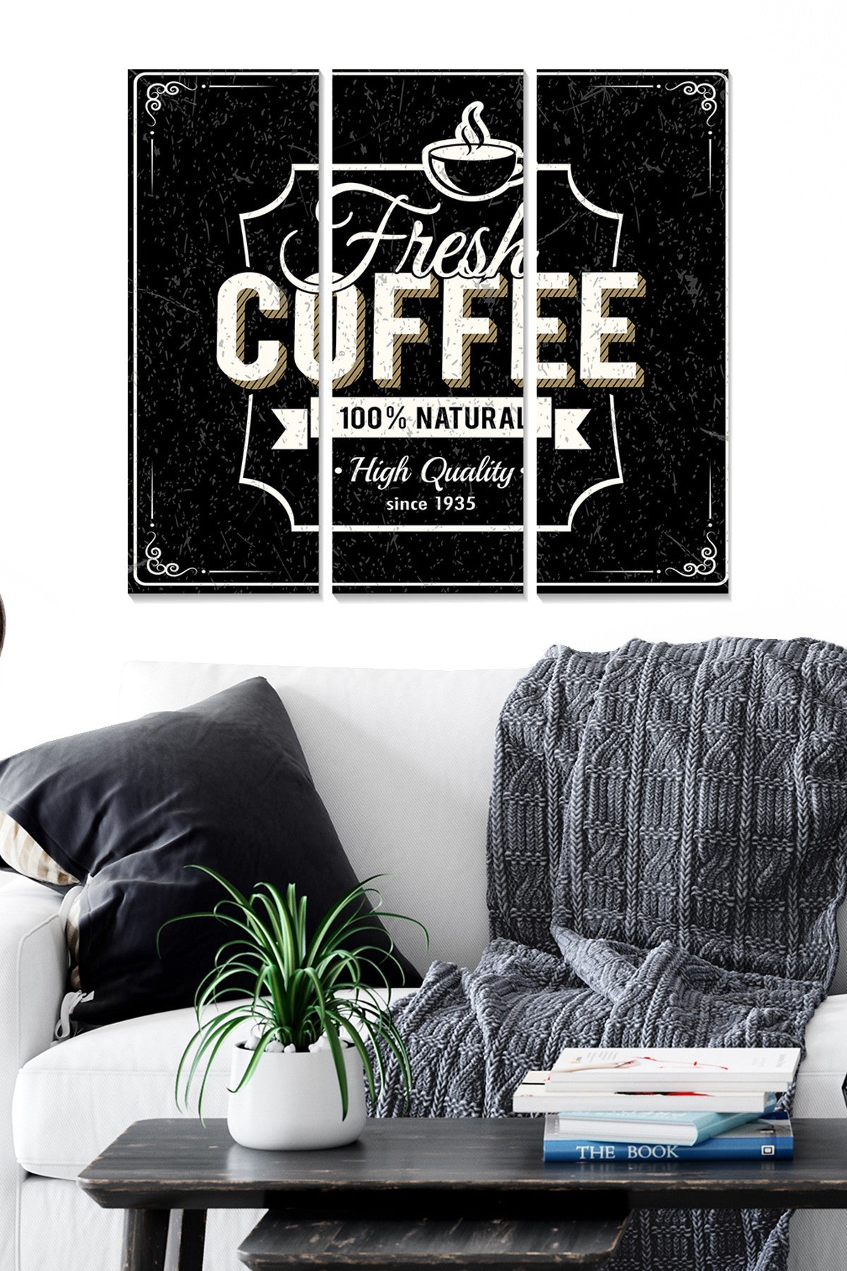 Quadros Decorativos em MDF Multicolor (Conjunto de 3) – 70 x 50 cm