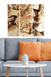 Conjunto de Quadros Decorativos em MDF (3 Peças) Multicolor – Total 70x50 cm, 3 mm de espessura