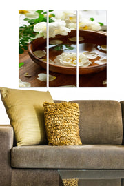 Conjunto de Quadros Decorativos em MDF (3 Peças) Multicolor – 70 x 50 cm (Total), MDF 3 mm