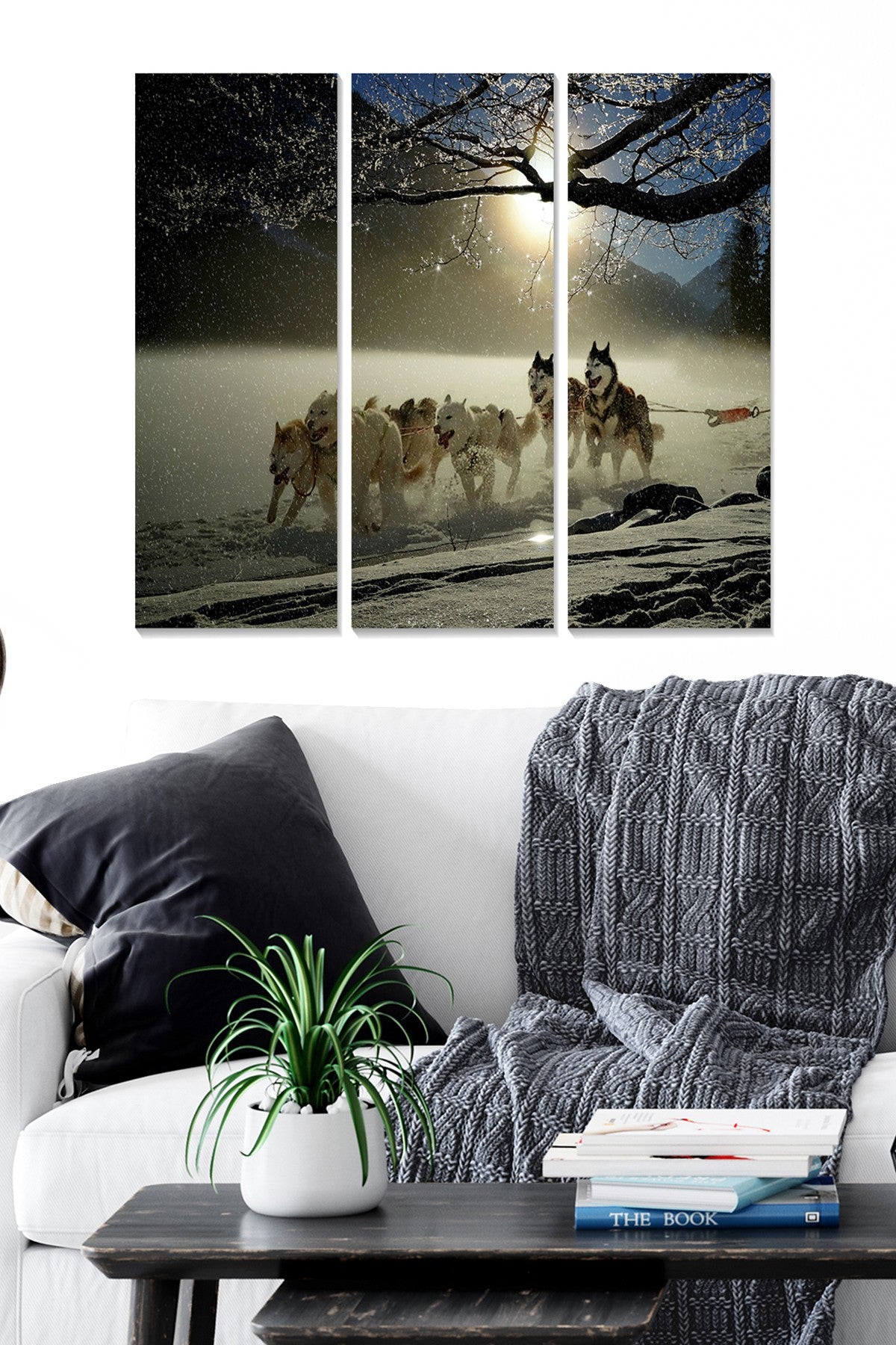 Conjunto de Quadros Decorativos em MDF (3 Peças) Multicolor – 20 x 50 cm cada, Tamanho Total 70 x 50 cm, Espessura 3 mm | MDF2921382