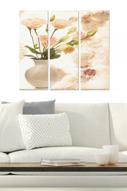 Conjunto de Quadros Decorativos em MDF (3 Peças) 20x50 cm cada, Total 70x50 cm, Multicolor, Espessura 3 mm – MDF2928430