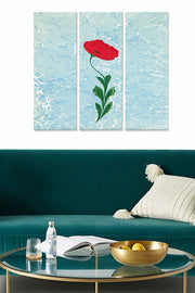 Tríptico Decorativo em MDF Multicolorido – 3 Peças, Total 70 x 50 cm, Espessura 3 mm