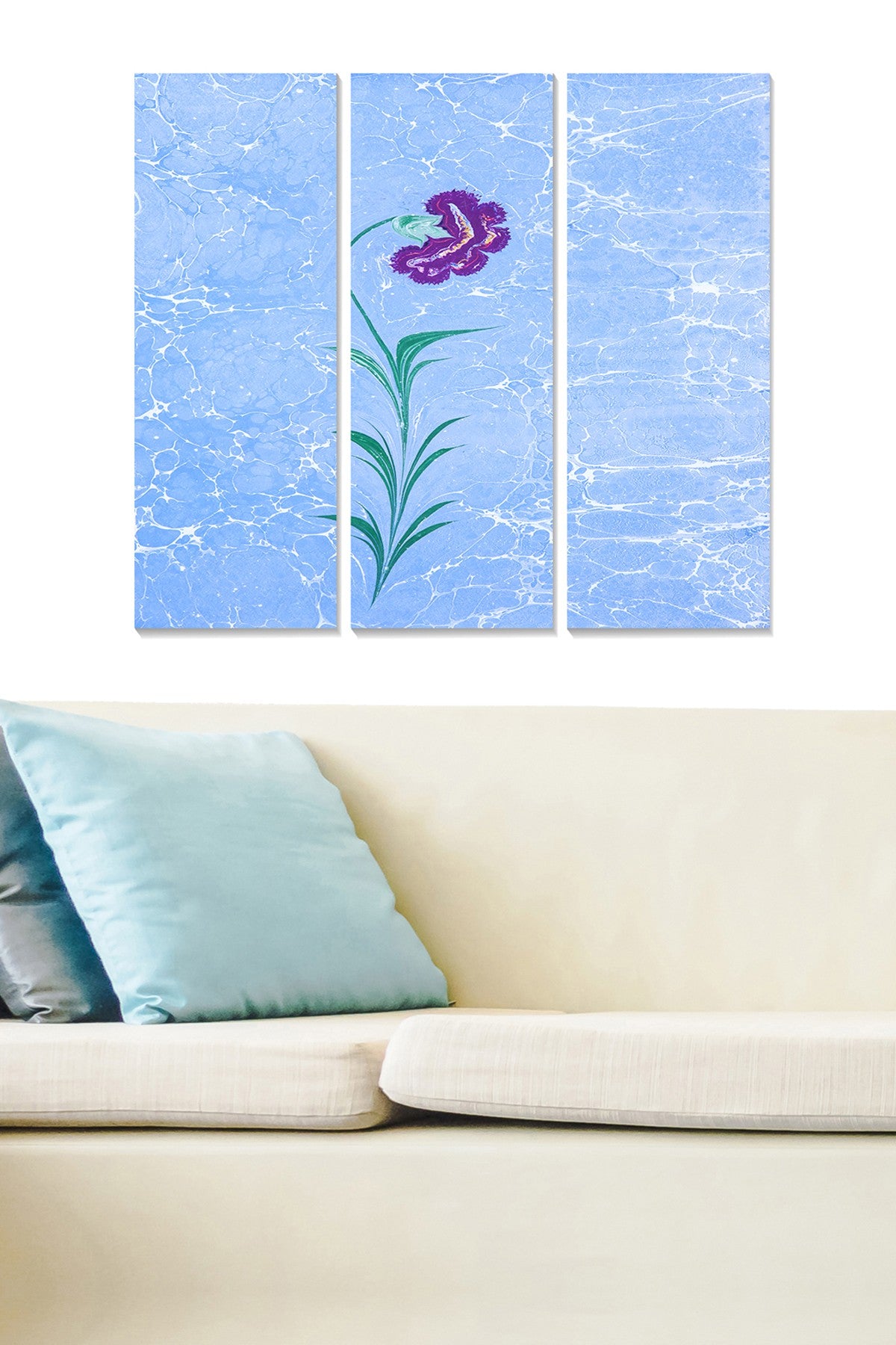 Quadro Decorativo em MDF Multicolor – Conjunto de 3 Peças (20x50 cm cada | Total 70x50 cm | Espessura 3 mm)