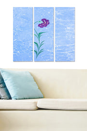 Quadro Decorativo em MDF Multicolor – Conjunto de 3 Peças (20x50 cm cada | Total 70x50 cm | Espessura 3 mm)