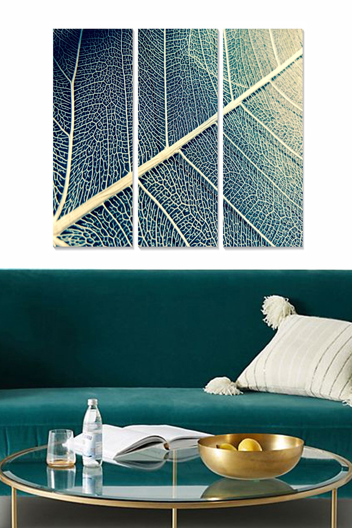 Tríptico Decorativo em MDF Multicolor – 70 x 50 cm (3 Peças, 3 mm)