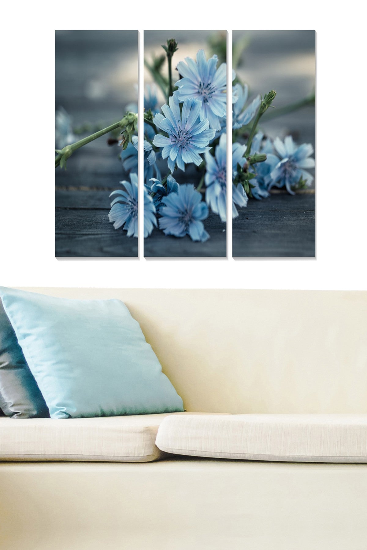 Quadro Decorativo em MDF Multicolor (Conjunto de 3) 70x50 cm – Espessura 3 mm