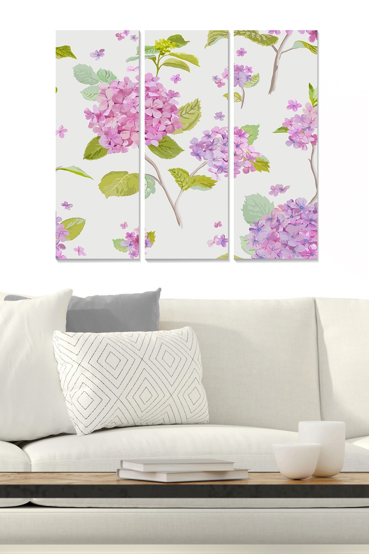 Quadro Decorativo em MDF Multicolor (3 Peças) 70x50 cm, 3 mm – MDF299787605