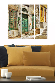 Quadros Decorativos em MDF Multicolor (Conjunto 3 Peças) – 20x50 cm cada, Total 70x50 cm, 3 mm