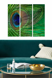 Quadro Decorativo MDF Multicolor (3 Peças) 20x50 cm cada, Tamanho Total 70x50 cm, MDF 3 mm – Modelo MDF3030306 | Ref. 553BNC2456