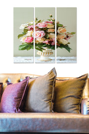 Quadro Decorativo em MDF (3 Peças) Multicolor – 70x50 cm, 3 mm de espessura