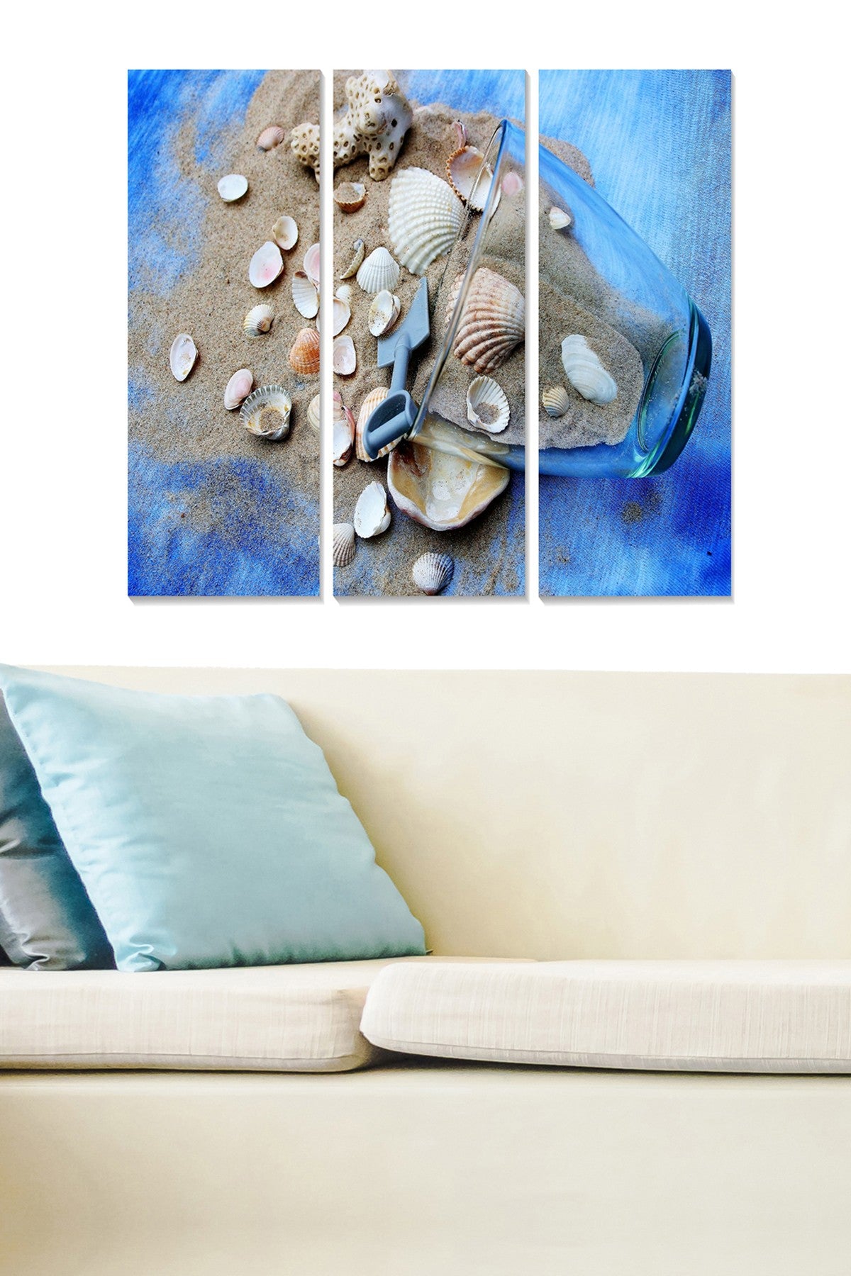 Quadro Decorativo em MDF Multicolor (Conjunto de 3 Peças) 70 x 50 cm – MDF3121354